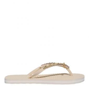 CHINELO 0106.0D67 MATELASSE CORRENTE DOURADA SANTA LOLLA - Código 107337-4023