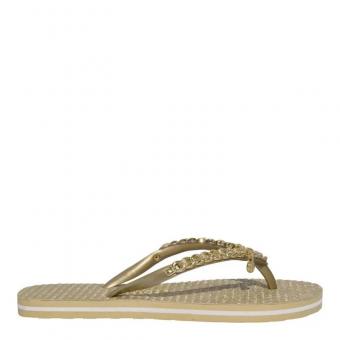 CHINELO 0106.0D67 MATELASSE CORRENTE DOURADA SANTA LOLLA - Código 107337-4081