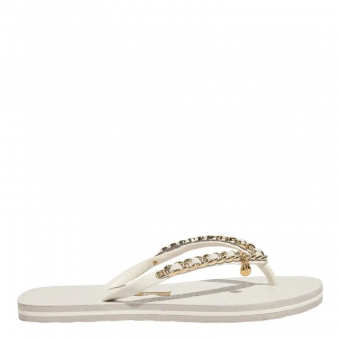 CHINELO 0106.0D67 MATELASSE CORRENTE DOURADA SANTA LOLLA - Código 107337-4195