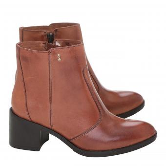 BOTA 0318.1FDA CANO CURTO BICO REDONDO SALTO MÉDIO SANTA LOLLA