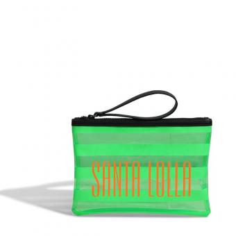 CLUTCH 0450.3580 NEON LISTRADA PLASTICO SANTA LOLLA - Código 108798-2119