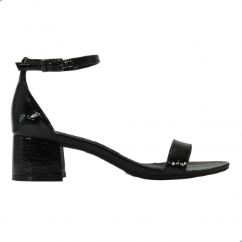 SANDALIA 04AA.2DE3 COURO SALTO BAIXO QUADRADO FEM SANTA LOLLA - Código 110753-1744