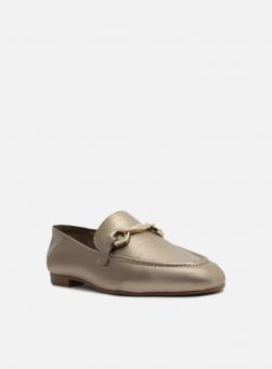 MOCASSIM A120300001 COURO BRIDÃO METALICO FEM AREZZO