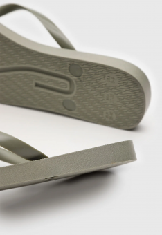 CHINELO 06BC.3E59 FLIP BORRACHA ESCRITO ALÇA FEM SANTA LOLLA