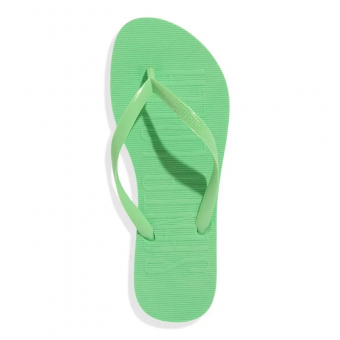 CHINELO 06BC.3E59 FLIP BORRACHA ESCRITO ALÇA FEM SANTA LOLLA