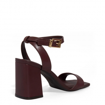 SANDALIA 046A.3EB1 SALTO QUAD ALTO COURO FEM SANTA LOLLA