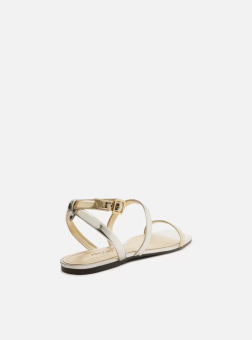 SANDALIA A121050158 RASTEIRA BICO QUAD C/TIRAS FEM AREZZO