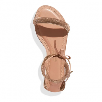 RASTEIRA 0658.4803 AMARAAÇÃO COURO C/BRILHO FEM SANTA LOLLA