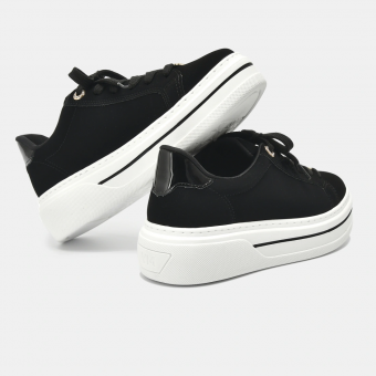 TENIS 052-001 CADARÇO VERNIZ FEM VIA MARTE