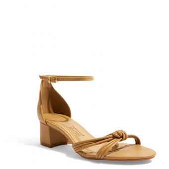 SANDALIA 04AA.46CA COURO SALTO ABERTA FEM SANTA LOLLA