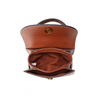 BOLSA 0470.458B PEQUENA MÃO COURO SANTA LOLLA