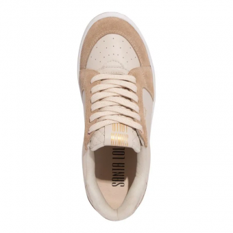 TENIS 05F0.4F56 CAMURÇA E COURO NUDE BISCUIT SANTA LOLLA