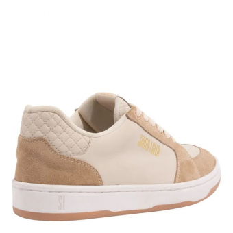 TENIS 05F0.4F56 CAMURÇA E COURO NUDE BISCUIT SANTA LOLLA