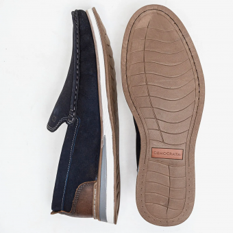 MOCASSIM 252101-003 DENIM FLOW MASC DEMOCARATA