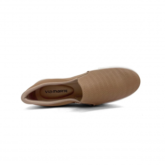 TÊNIS 027-027-02 SLIP ON TEXTURIZADO FEM VIA MARTE