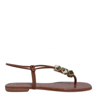 RASTEIRA 01F7.586B VERNIZ BOLINHAS DOURADAS SANTA LOLLA - Código 121195-4101