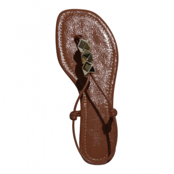 RASTEIRA 01F7.586B VERNIZ BOLINHAS DOURADAS SANTA LOLLA